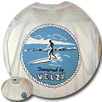 White '52 Surf Boards By Velzy T-Shirt 